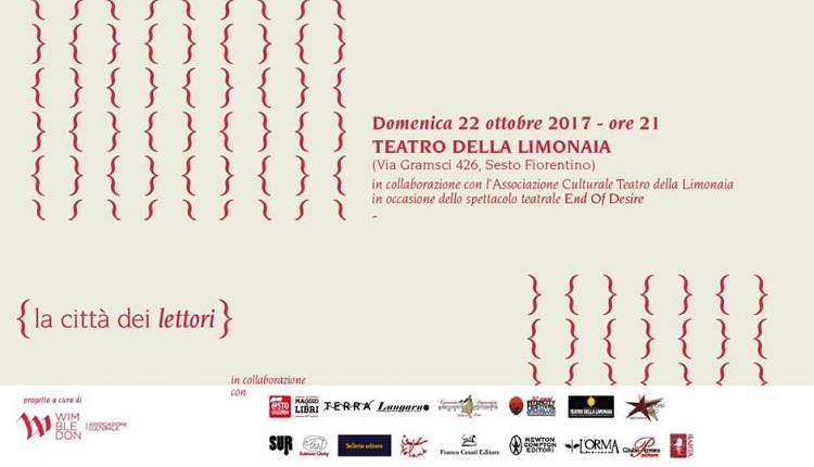 Evento  La città metropolitana dei lettori -Teatro della Limonaia Teatro della Limonaia