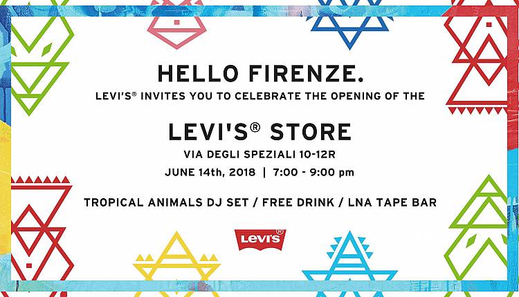 Evento Nuova apertura Levi's® Store Firenze Levi's Store Firenze 