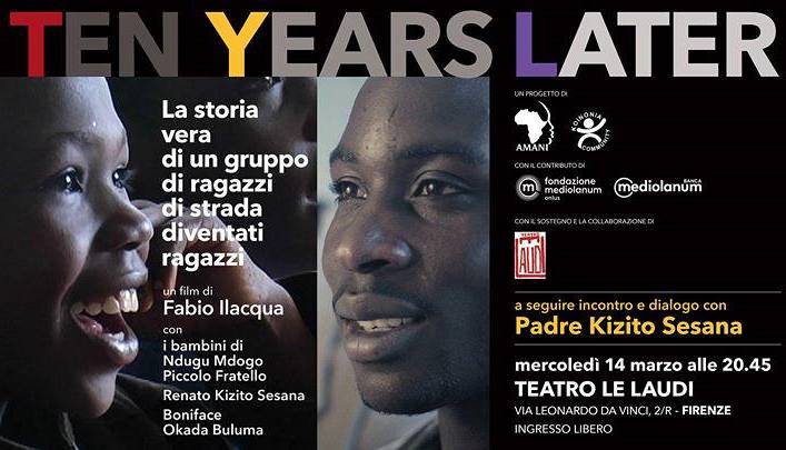 Evento Ten Years Later Teatro Le Laudi 