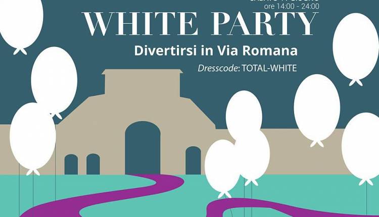 Evento White party Via Romana