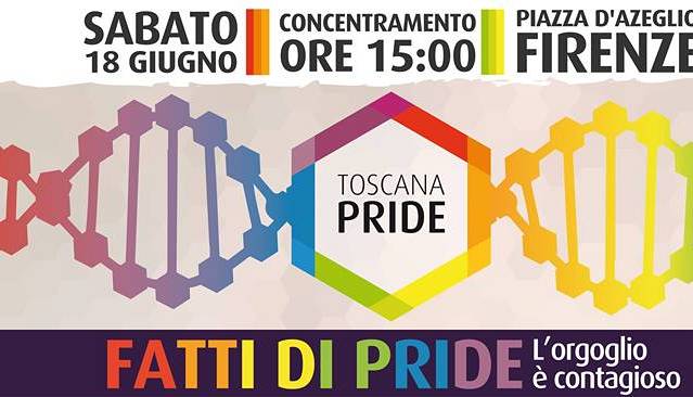 Evento Parata Toscana Pride  Giardini di Piazza d'Azeglio