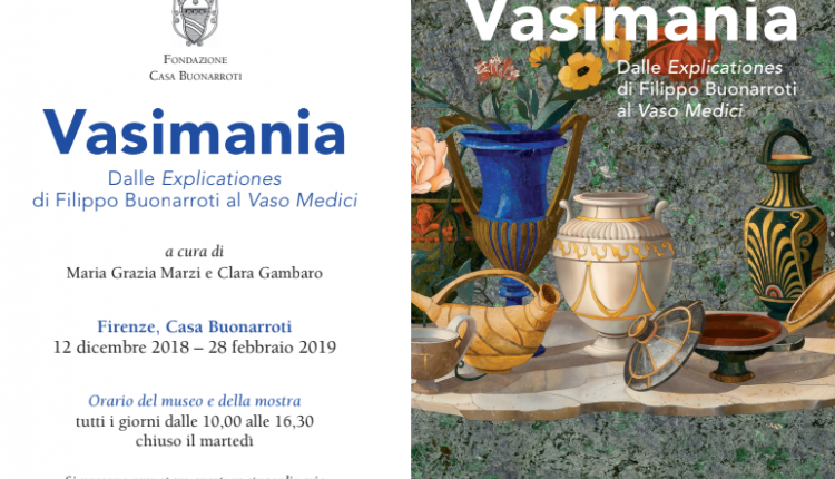 Evento Vasimania, dalle Explicationes di Filippo Buonarroti al Vaso Medici Casa Buonarroti