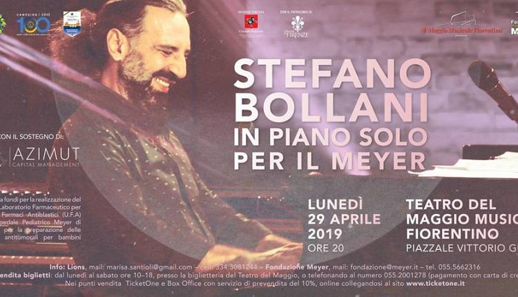 Evento Stefano Bollani in Piano Solo per il Meyer  Nuovo Teatro dell'Opera di Firenze