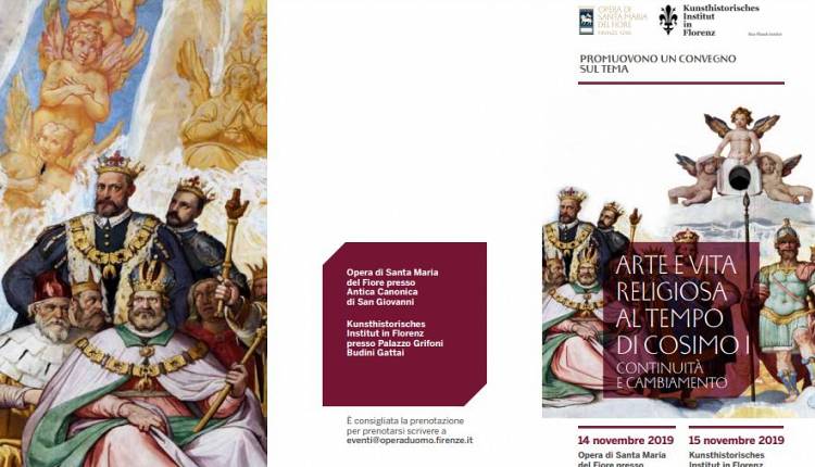 Evento L’Arte e la vita religiosa a Firenze al tempo di Cosimo I Firenze