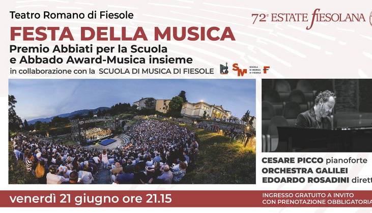 Evento Festa della Musica Teatro Romano Fiesole