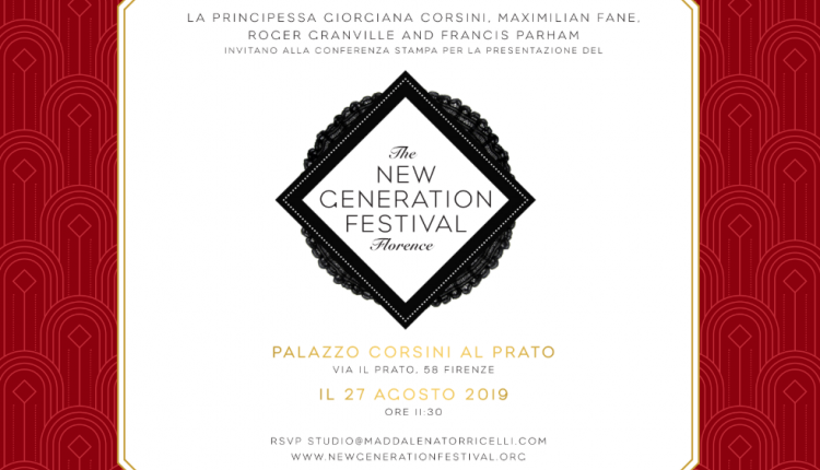 Evento The New Generation Festival Giardino Corsini