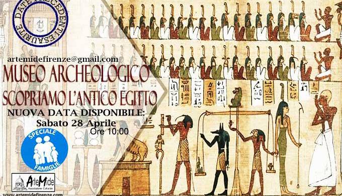 Evento Scopriamo l'Antico Egitto a Firenze Museo Archeologico Nazionale