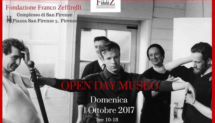 Evento Open day Museo Franco Zeffirelli  Centro Internazionale per le Arti dello Spettacolo Franco Zeffirelli 