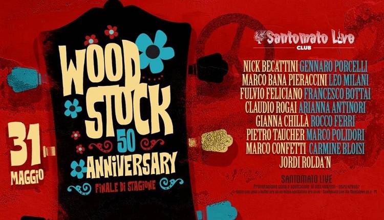 Evento Woodstock 50 al Santomato Live Club Circolo Arci Santomato