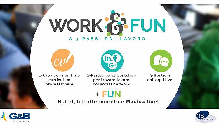 Evento Work and Fun: A 3 passi dal lavoro - Imprese fiorentine in rete G&B Partners