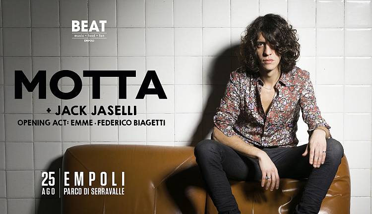 Evento Beat Festival 2018 - Concerto Motta Parco di Serravalle