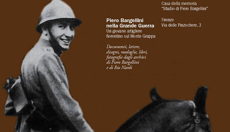 Evento Piero Bargellini nella Grande Guerra. Un giovane artigliere fiorentino sul Monte Grappa Studio di Piero Bargellini
