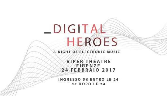 Evento Digital heroes - Toa Mata Band Viper Theatre