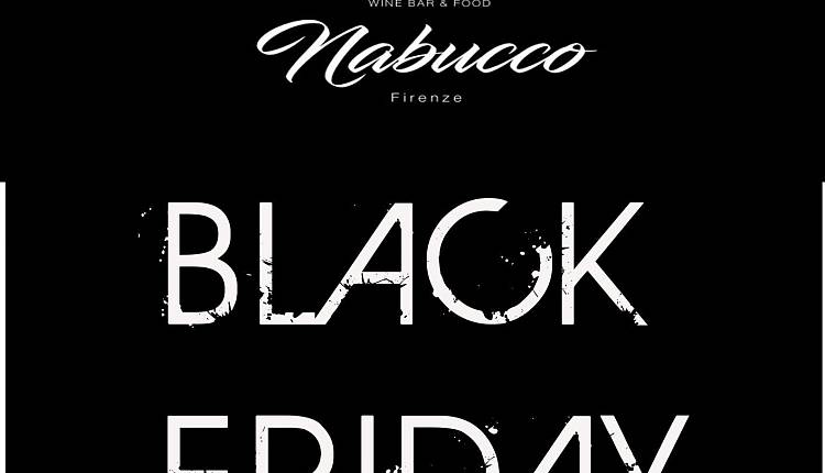 Evento Black Friday Nabucco wine bar