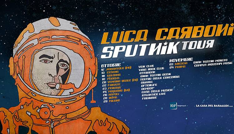 Evento Sputnik Tour Luca Carboni Teatro Obihall