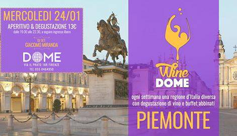 Evento WineDome - L'Aperitivo con Degustazione di Vino Dome
