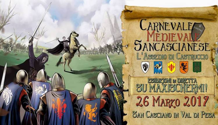 Evento Carnevale Medievale Sancascianese 2017 Piazza della Repubblica