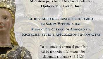 Evento Il restauro del busto reliquiario di Santa Vittoria Museo dell'Opificio delle Pietre Dure