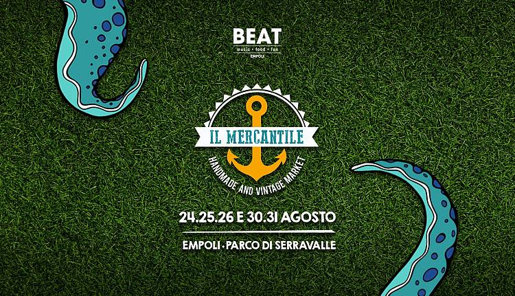 Evento Beat Festival 2018 - Il Mercantile handmade e vintage market Parco di Serravalle