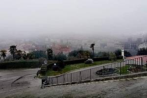 Firenze dal Piazzale: nebbia spettacolare 