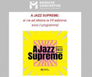 Evento A jazz supreme. VII edizione - Sala Vanni