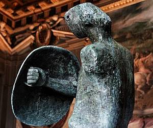Evento Henry Moore: Il guerriero con scudo nella terrazza di Saturno - Palazzo Vecchio