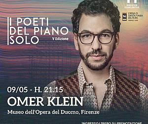 Evento Omer Klein per i Poeti del Piano Solo - Museo dell'Opera del Duomo 