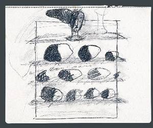 Evento Jannis Kounellis. La stanza Vede. Disegni 1973-1990 - Museo Novecento