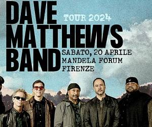 Evento Dave Matthews Band  - Nelson Mandela Forum