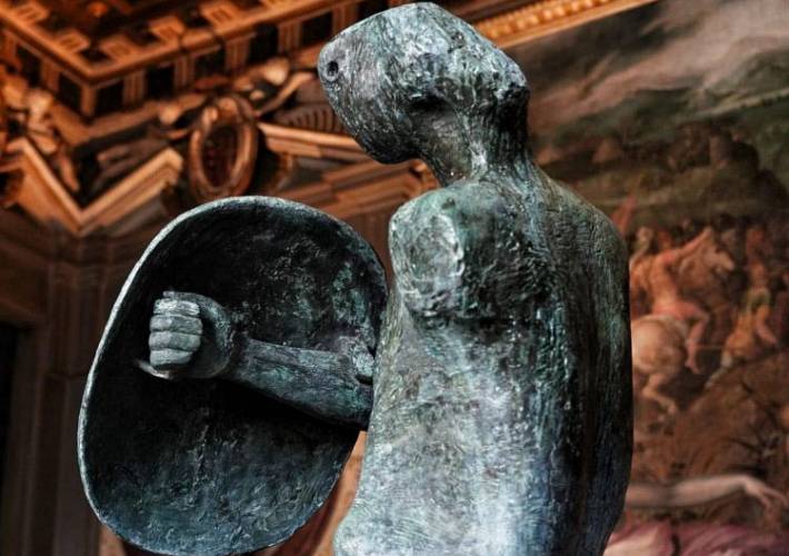 Evento Henry Moore: Il guerriero con scudo nella terrazza di Saturno - Palazzo Vecchio