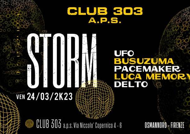 Evento Storm - CLUB 303