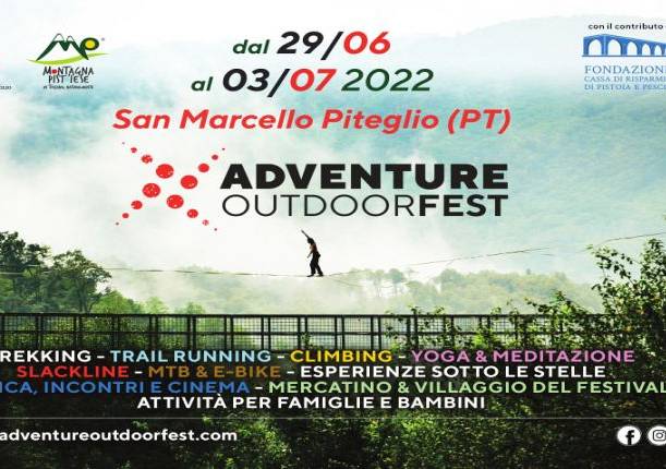 Evento Adventure Outdoor Fest - San Marcello Piteglio