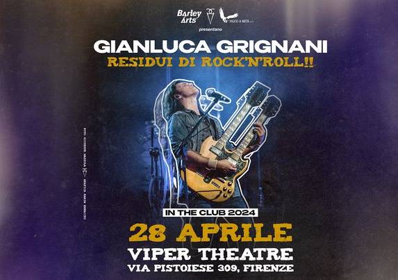 Evento Gianluca Grignani - Viper Theatre