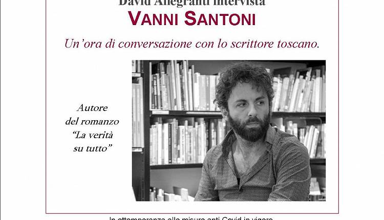 Castello d’Autore, Allegranti intervista Vanni Santoni