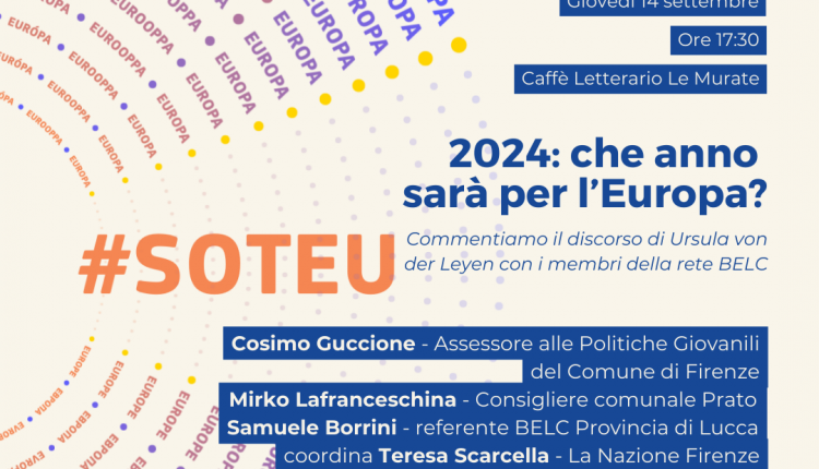 Il 13 settembre il Discorso sullo Stato dell'Unione a Bruxelles