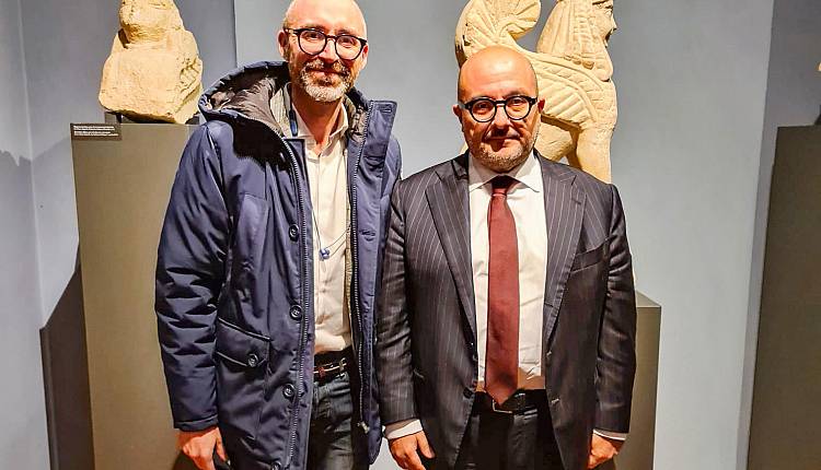 Il Ministro Sangiuliano al museo Nazionale Etrusco di Chiusi