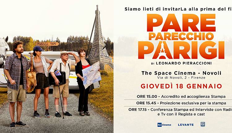 'Pare Parecchio Parigi' di Leonardo Pieraccioni