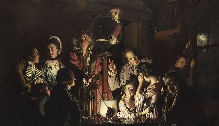 Dalla National Gallery  in mostra agli Uffizi il celebre “Esperimento” di Joseph Wright of Derby