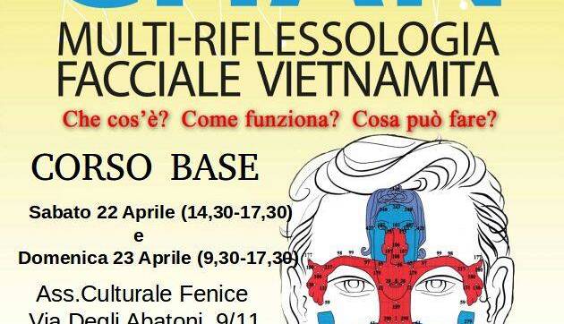 Evento Corso di formazione di multiriflessologia  facciale vietnamita Associazione Culturale Fenice