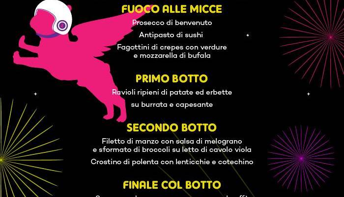 Evento Cenone San Silvestro Rivalta Cafe