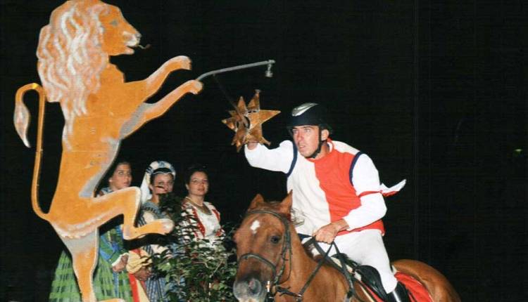 Evento Palio delle contrade e Giostra della Stella Giardino dei ponti 