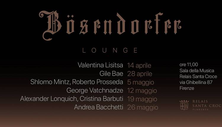 Evento Böesendorfer Lounge: Aperitivi musicali al Relais Santa Croce Relais Santa Croce