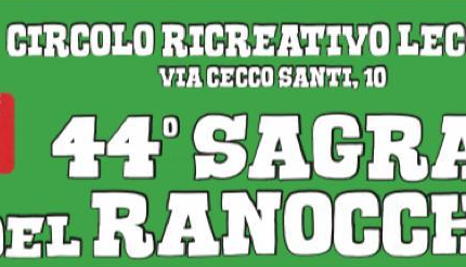 Evento Volo di Cecco Santi e 44° Sagra del Ranocchio a Signa Circolo S.M.S. di Sant'Angelo a Lecore
