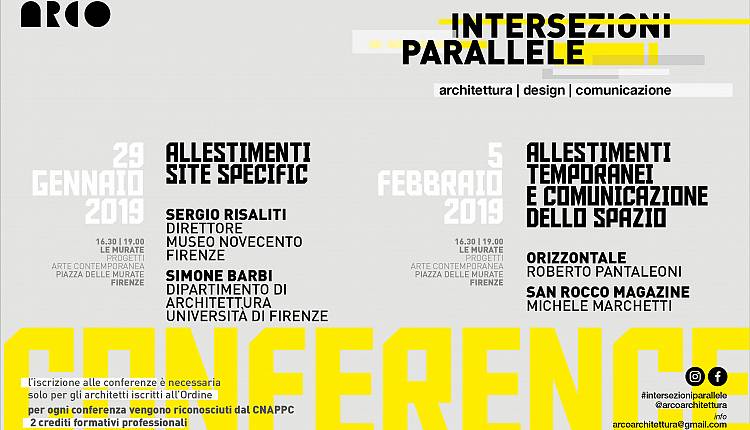 Evento Intersezioni parallele: conference  Le Murate. Progetti Arte Contemporanea