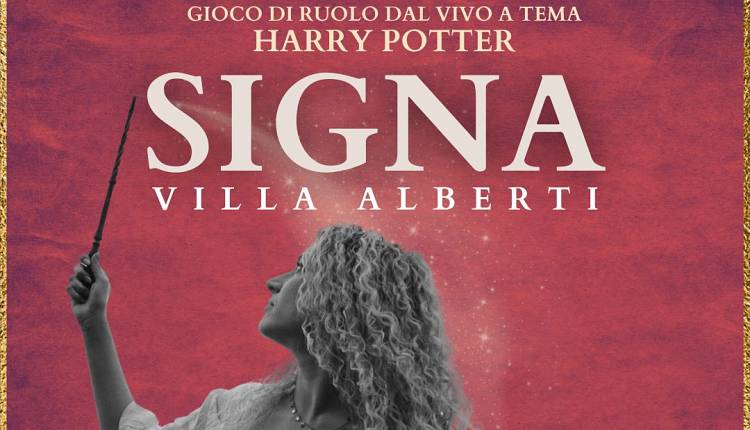 Evento Raduno nazionale dei fan di Harry Potter Villa Alberti