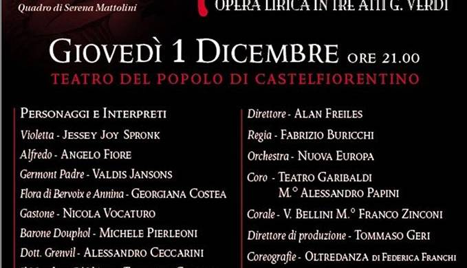 Evento Opera Concert La Traviata Teatro del Popolo