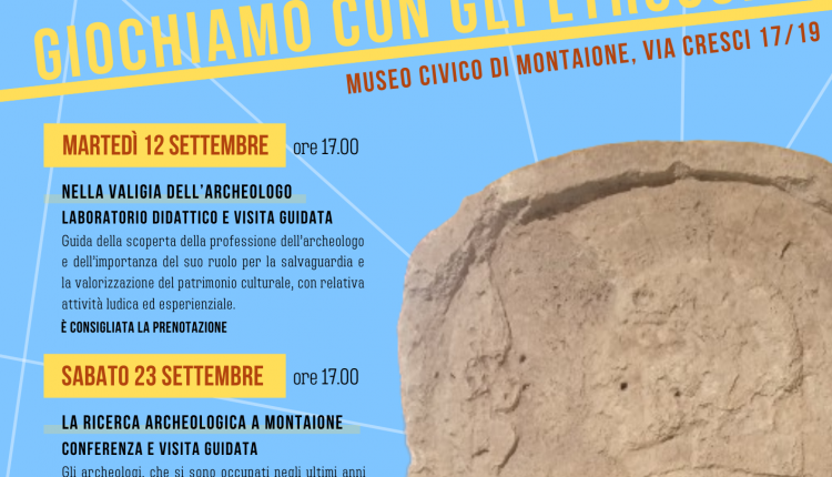 Evento Giochiamo con gli Etruschi al Museo Civico di Montaione Museo Civico 