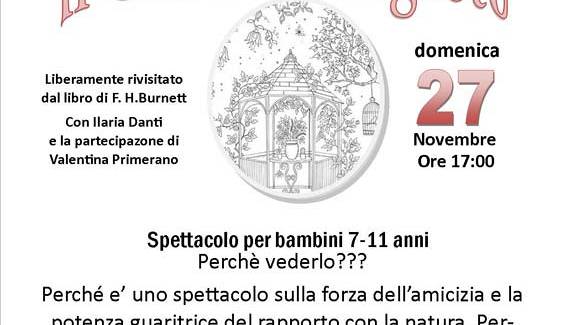 Evento Il Giardino Segreto  Teatro del Borgo