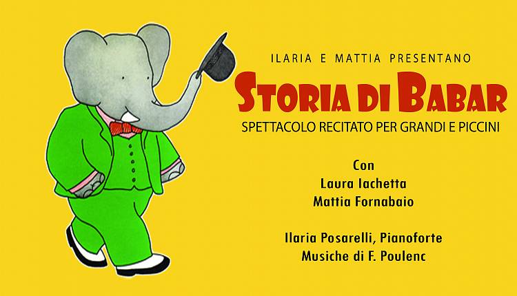 Evento Storia di Babar - Spettacolo per grandi e piccini Teatro L'affratellamento