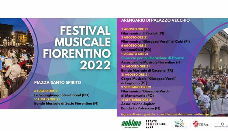 Evento Festival Musicale Fiorentino 2022 Piazza della Signoria